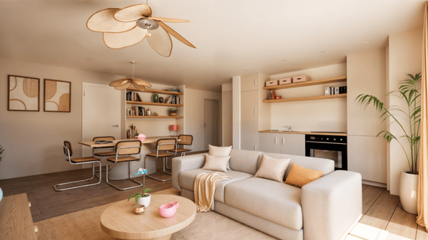 Appartement T4 en rez-de-jardin à Ornex 2
