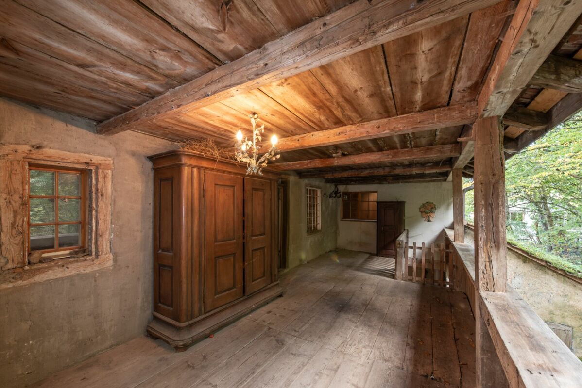 Farmhouse with outbuilding