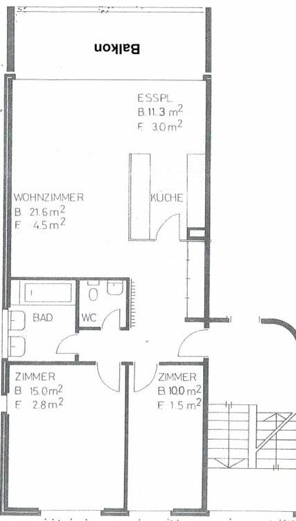 Frisch sanierte WHG 11