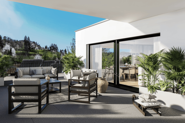 Neubau im Grünen mit Weitsicht 5