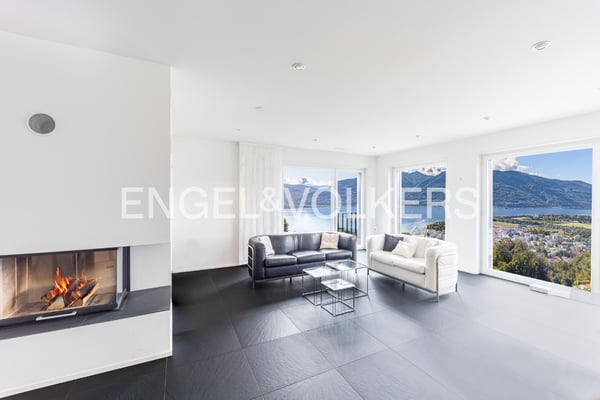 Splendido appartamento di 1.5 locali con vista lago e piscina (70) 3