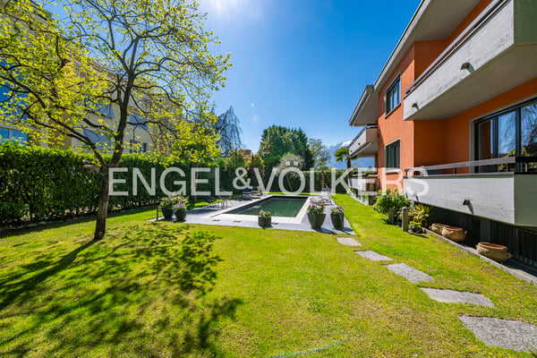 Gartenwohnung mit Aussenpool (62b) 13
