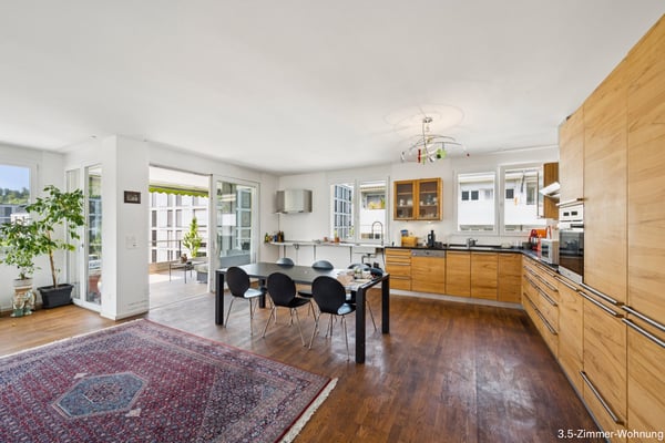 Flexible Maisonettewohnung mit sonniger Dachterrasse (barrierefrei) 3