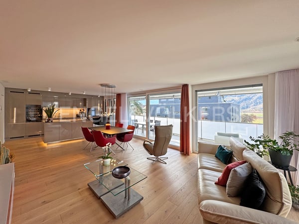 Moderne Eigentumswohnung in der Bündner Herrschaft 2