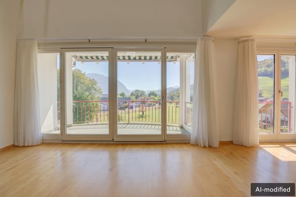 5.5-Zi. Attika-Maisonettewohnung mit Galerie, Südbalkon & Bergpanorama 4