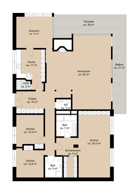 Exklusives Wohnen neben dem Hotel Dolder Grand 9