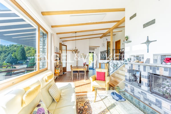 Accogliente casa con splendida vista lago 5