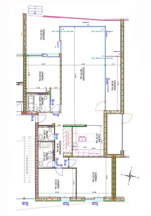 Moderno appartamento con giardino in zona residenziale 13