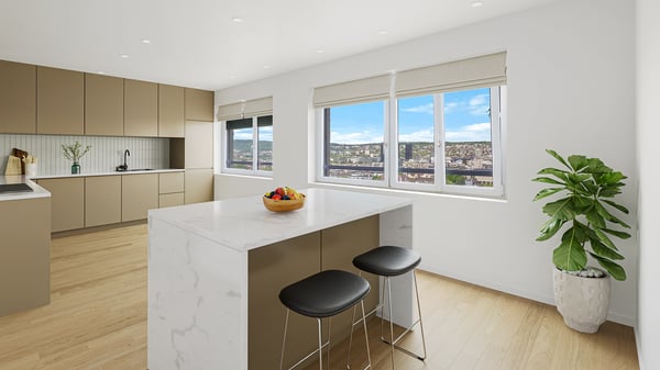 Attika über den Dächern Zürichs mit Panorama-Dachterrasse 2