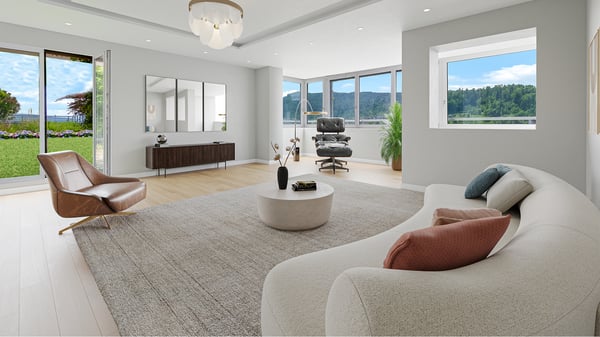 Attika über den Dächern Zürichs mit Panorama-Dachterrasse 1