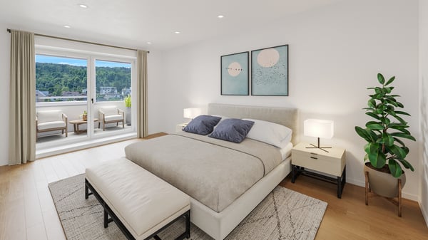 Sonnige 1.5 Zimmer-Ruheoase mit Blick auf den Uetliberg 3