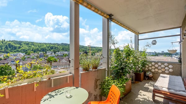 Sonnige Ruheoase mit Weitblick Richtung und Uetliberg 7