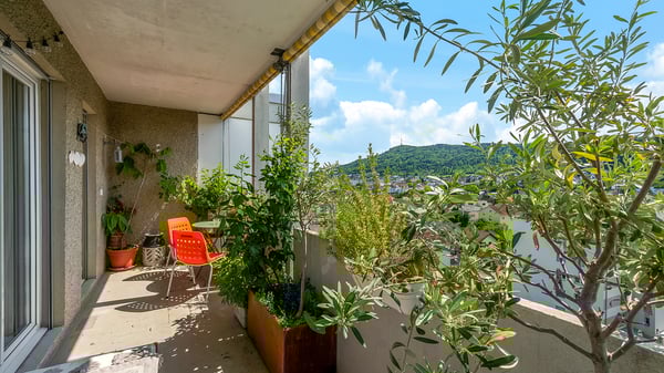 Sonnige Ruheoase mit Weitblick Richtung und Uetliberg 6