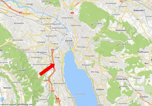 Sonnige Ruheoase mit Blick Richtung Höngg und Uetliberg 5