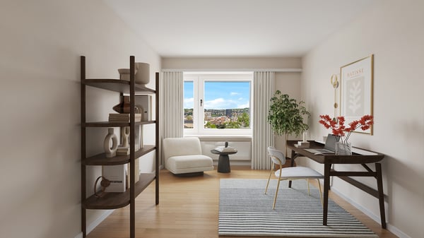 Sonnige 1.5 Zimmer-Ruheoase mit Weitblick Richtung Uetliberg 1