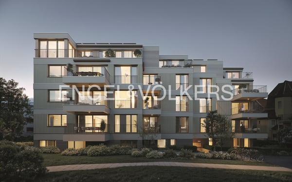 Coole 1.5 Zimmer Neubauwohnung mit gelungenem Grundriss in schönem Woh 3