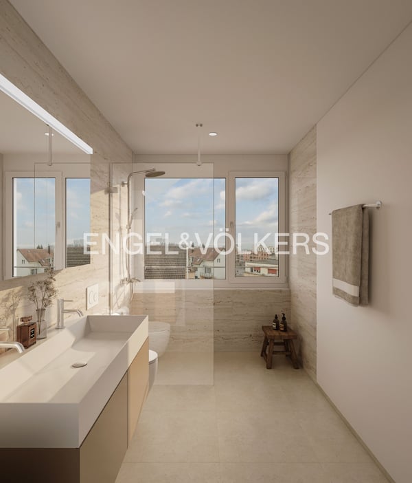 Schicke 1.5 Zimmer Neubauwohnung in schönem Wohnquartier 3