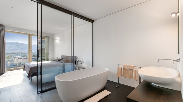 Eine Klasse für sich - Möblierte Luxusresidenz im Mobimo Tower 12