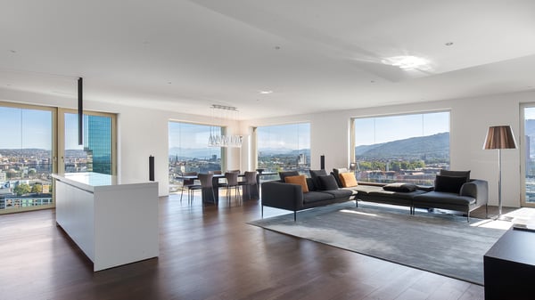 Eine Klasse für sich - Möblierte Luxusresidenz im Mobimo Tower 6