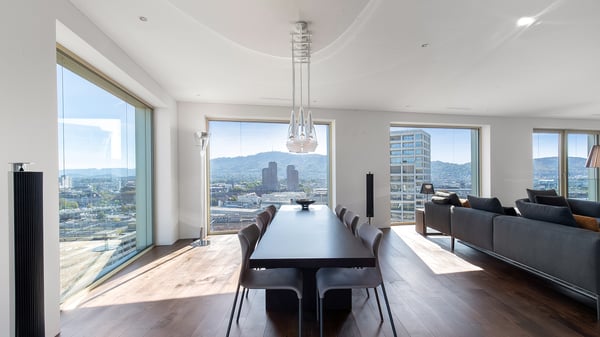 Eine Klasse für sich - Möblierte Luxusresidenz im Mobimo Tower 7