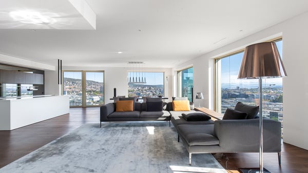 Eine Klasse für sich - Möblierte Luxusresidenz im Mobimo Tower 3