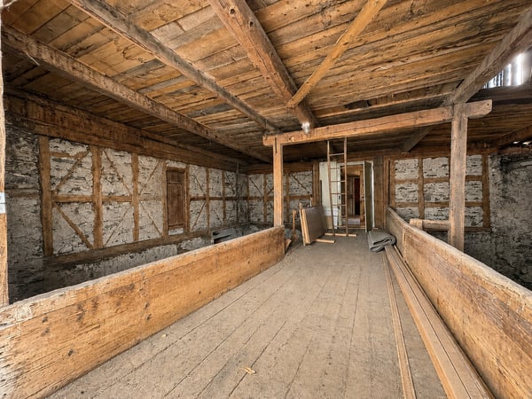 Alpine Idylle in Tschlin: Grosszügiges Engadinerhaus mit Stall 9