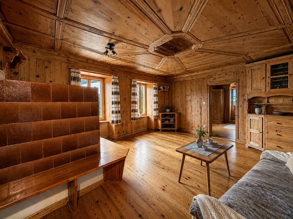 Alpine Idylle in Tschlin: Grosszügiges Engadinerhaus mit Stall 2