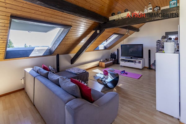 Über dem Aaretal Mehrfamilienhaus mit Blick zu den Alpen 8