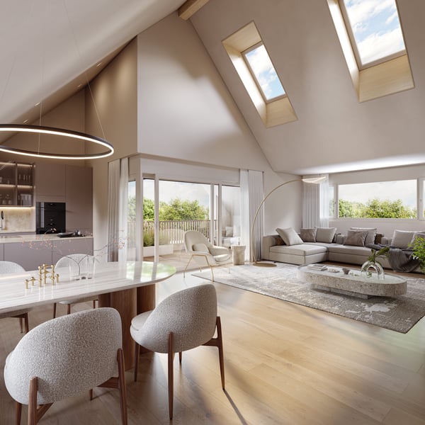 Neubauprojekt IROKO: 1.5-Zimmer-Maisonettewohnung 1