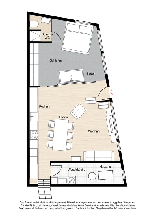 Mietwohnung im Dorfkern von Visperterminen 7
