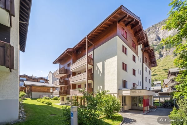 Zentral gelegene, schöne 4.5-Zimmer-Wohnung mit einzigartigem Matterho 12