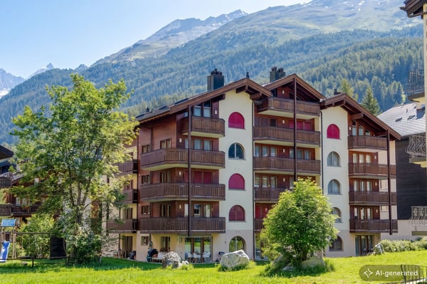 Zentral gelegene, schöne 4.5-Zimmer-Wohnung mit einzigartigem Matterho 11
