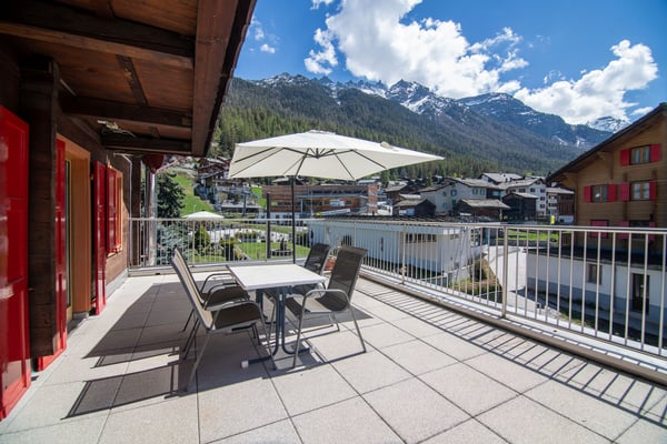Chalet-Wohnung im 2. OG nahe der Bergbahn 1