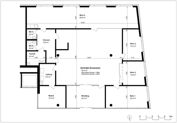 350 m2 Praxis / Shop / Büro / Gewerbe / KITA im Zentrum von Malters LU 7