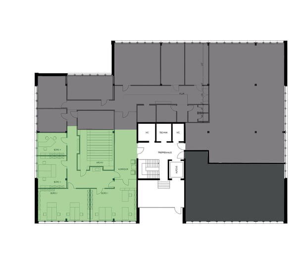 Hochwertige repräsentative Büroflächen möbliert 7