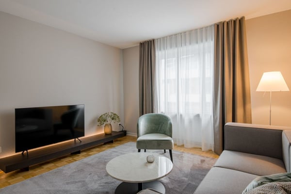 Möblierte 1-Zimmer-Business Apartments, 51 m1 3