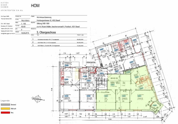 Im Breite-Quartier - moderne und helle 3-Zimmerwohnung in Basel 12