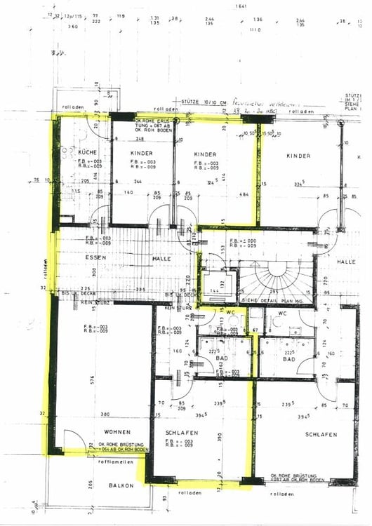 Nähe Rauracherzentrum in Riehen - grosszügige 4 ½-Zimmerwohnung im 2.OG 13