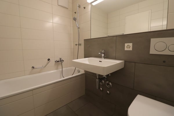 Nähe Mischelicenter- moderne 3 1/2 Zimmer-Maisonettewohnung in Reinach 10