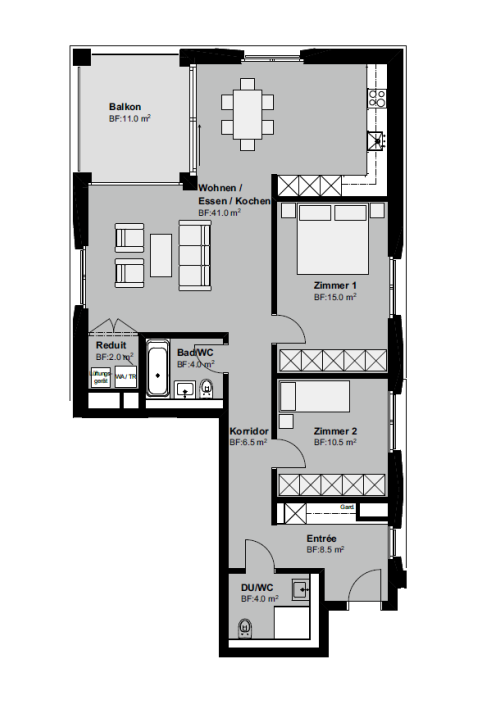 3.5-Zimmerwohnung im Herzen von Balsthal - schwellenlos & modern 12