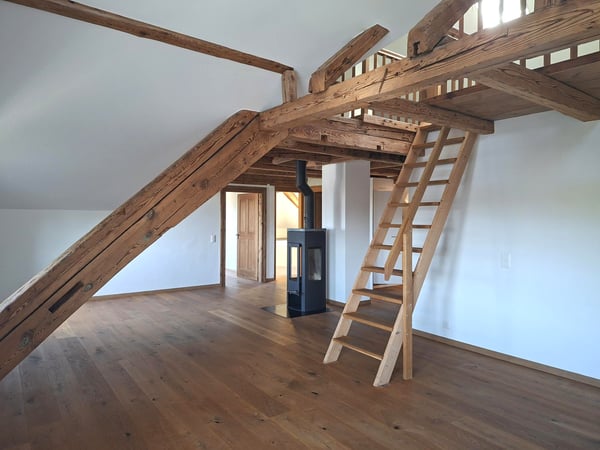 grosse, charmante 2.5-Zimmer-Dachwohnung