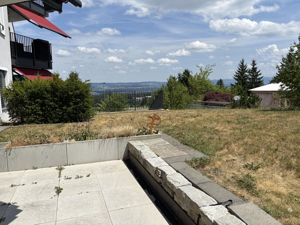 2-Zimmer-Wohnung mit Gartensitzplatz und Weitsicht 6