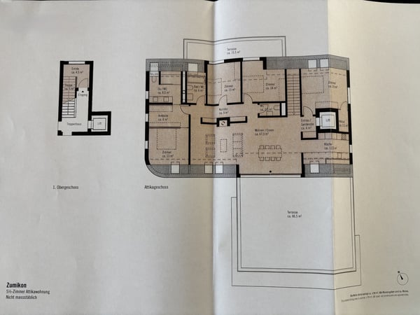 Exklusive 5.5-Zimmer-Attikawohnung mit grosser Terrasse und Weitsicht in Zumikon 13