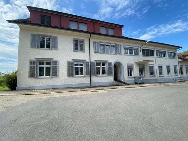 Ausgebaute Fläche im Gewerbeareal Rüti Nord 1