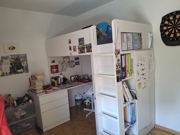 5.5 pièces au rez 8
