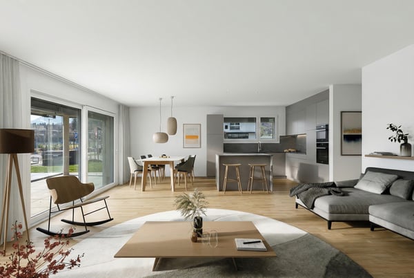 Appartement de 4,5 pièces au rez-de-chaussée - avec terrasse et jardin 3