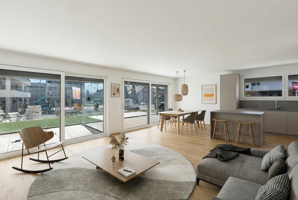 Appartement de 4,5 pièces au rez-de-chaussée - avec terrasse et jardin 2