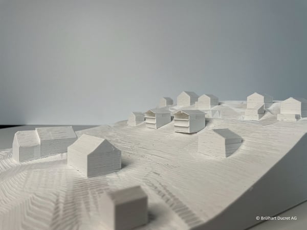 Terrain avec permis en force pour la construction d'une villa ind. 4