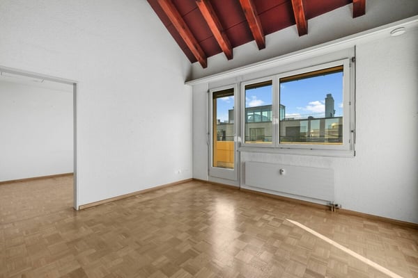 Wohnen mit Blick über die Dächer - 1.5-Zi. Attikawohnung mit 2 Terrassen und 2 AEP 3