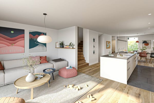 Ein Ort zum Wohlfühlen - Neubauhäuser in Arisdorf mit Weitsicht 2